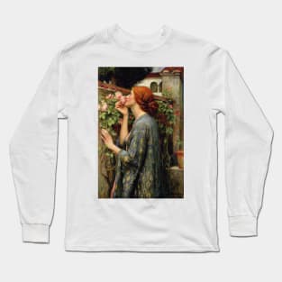 The Soul of the Rose by John William Waterhouse Long Sleeve T-Shirt